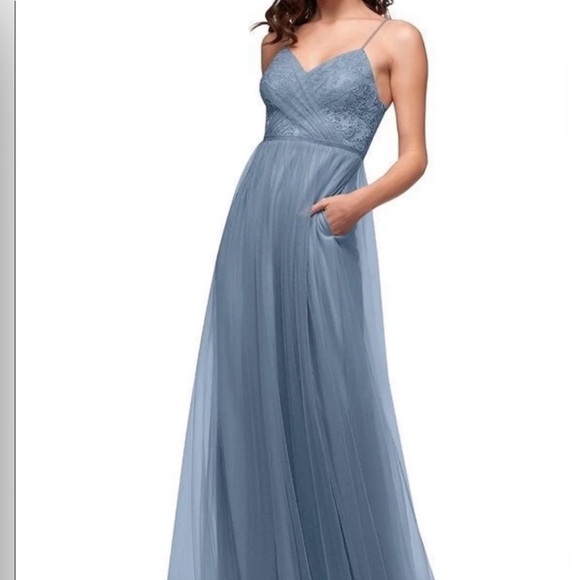 Azazie Layla Dress In Pink/Fuchsia Size A14 - Picture 14 of 16